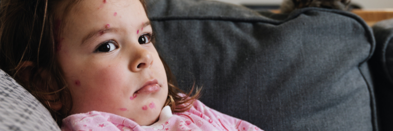 a close up of a child